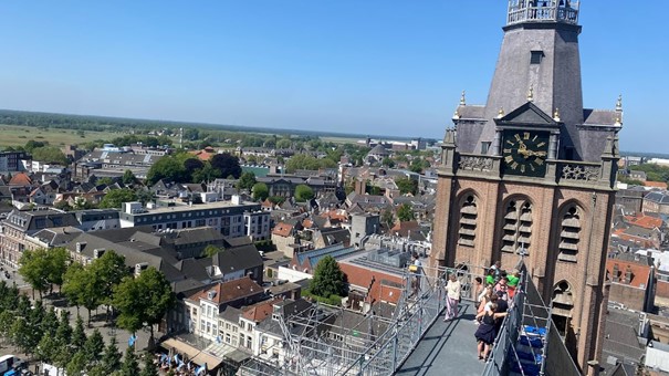 De avontuurlijke klim in Den Bosch: “Dit maken wij nooit meer mee.”