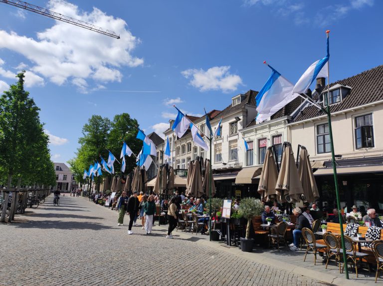 Den Bosch kleurt blauwwit