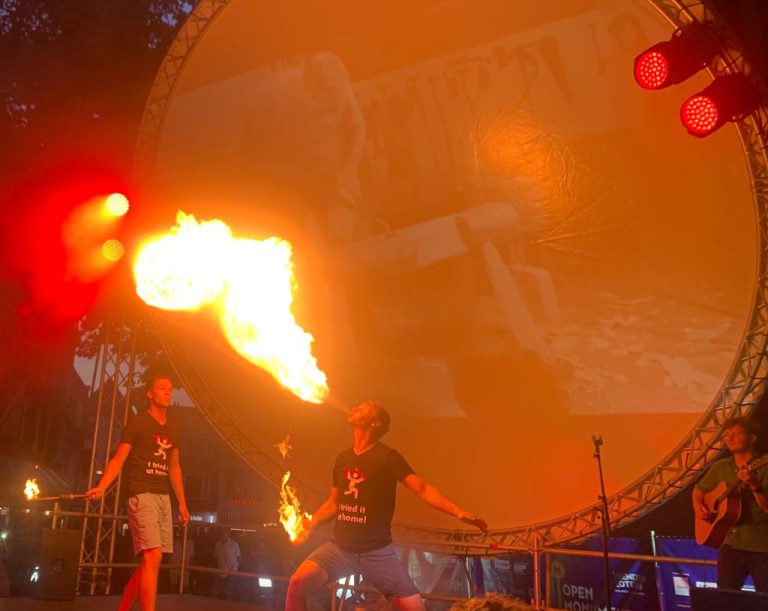 Open Monumentendag op spectaculaire wijze afgetrapt