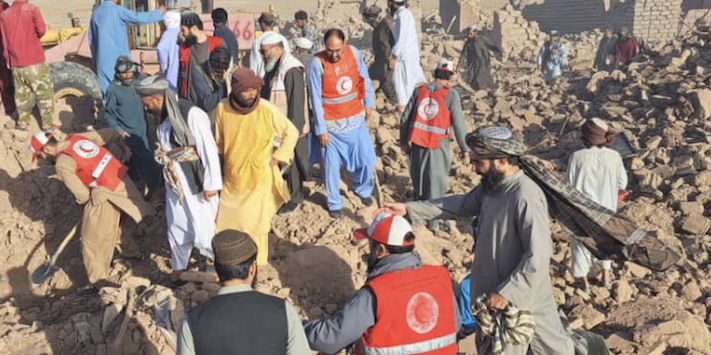 Rode Halve Maan komt in actie in rampgebied Afghanistan