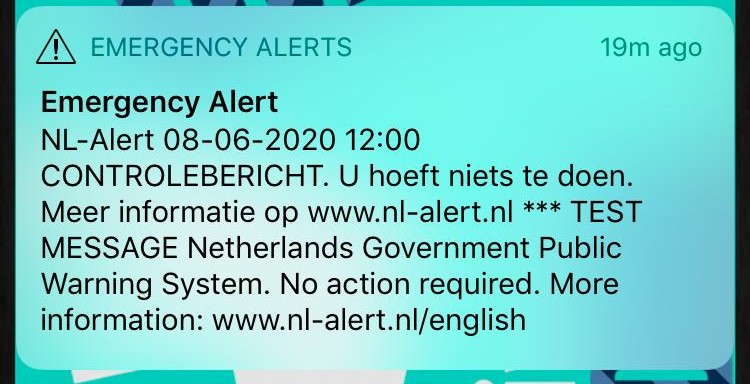 NL-Alert in Actie: maak je klaar voor de test op 4 december