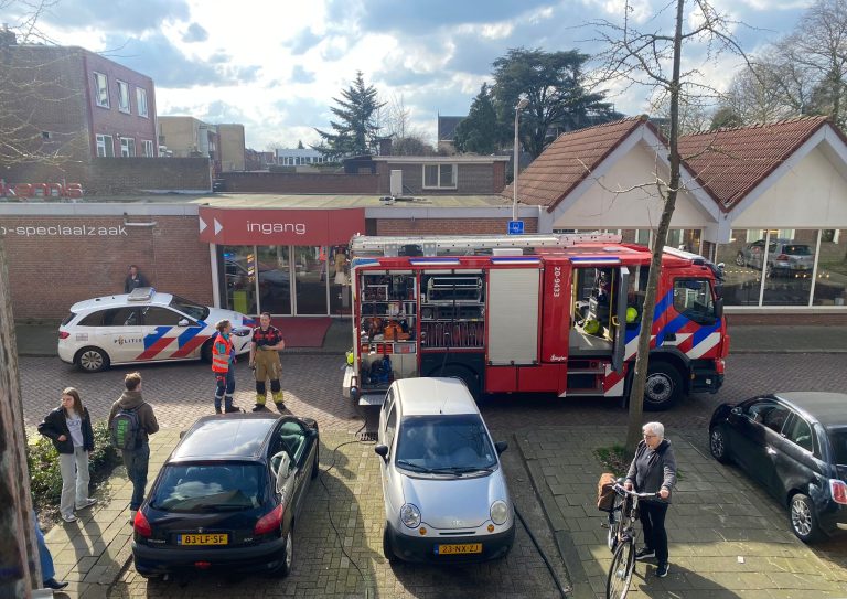 Grote brand in Tilburg zuid