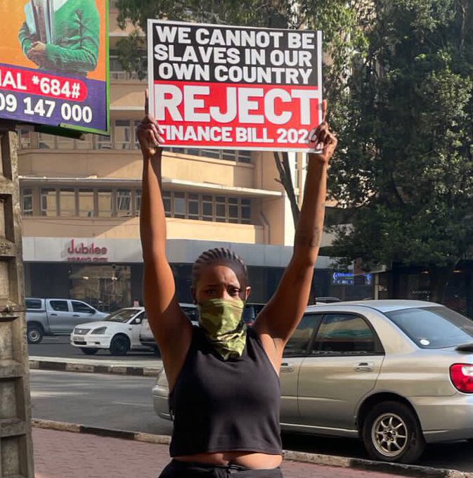 Jongeren in Kenia protesteren op straat tegen nieuwe belastingregels