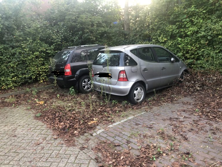 Melding op melding, maar toch worden verlaten auto’s in Riethoven niet weggehaald