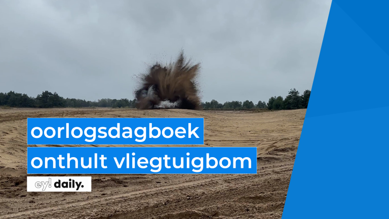 Oorlogsdagboek onthult vliegtuigbom