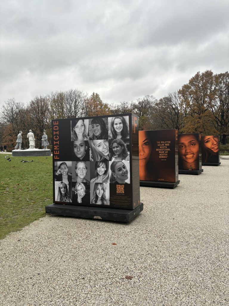 Rondreizende femicide tentoonstelling in Den Haag