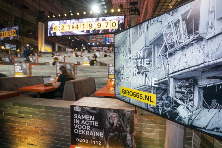 Meer dan zeven miljoen mensen bereikt bij Giro555 voor Oekraïne, maar internationale hulp neemt af: “Een nieuwe actie zou zinvol zijn”